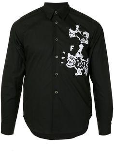 Black Comme Des Garçons футболка с графичным принтом