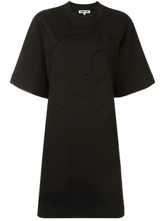 McQ Alexander McQueen платье-футболка с вышивкой