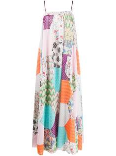 Missoni patchwork printed maxi-dress