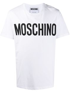 Moschino футболка с логотипом