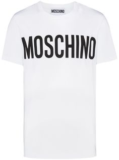 Moschino футболка с короткими рукавами и логотипом