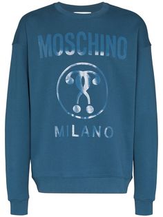 Moschino толстовка с логотипом