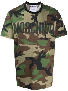 Moschino футболка с логотипом