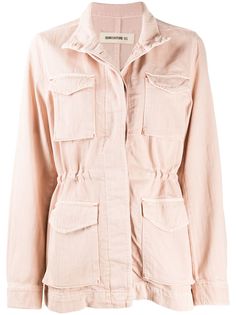 Semicouture куртка в стиле милитари с длинными рукавами