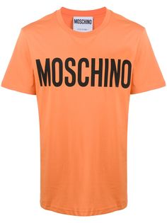 Moschino футболка с логотипом