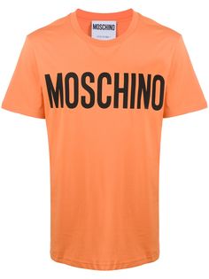 Moschino футболка с логотипом