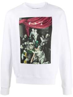 Off-White толстовка с принтом Caravaggio Painting