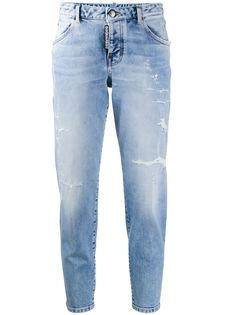 Dsquared2 укороченные зауженные джинсы