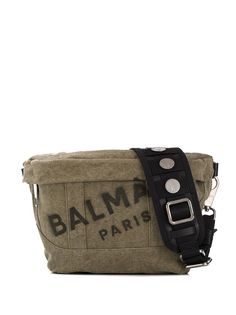 Balmain поясная сумка с логотипом