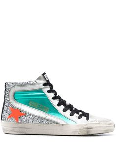 Golden Goose высокие кеды Slide
