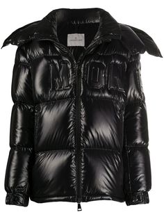 Moncler пуховик с капюшоном