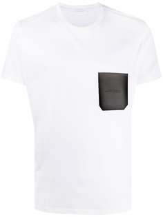 Low Brand футболка с контрастным карманом