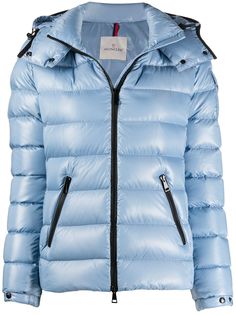 Moncler пуховик Bleu