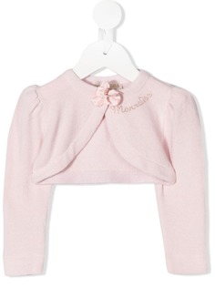 Monnalisa кардиган с логотипом