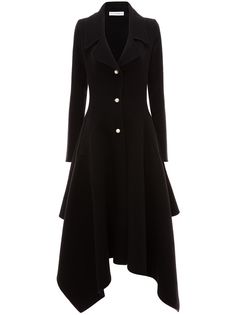 JW Anderson однобортное пальто с асимметричным подолом