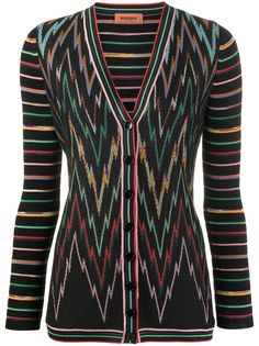 Missoni кардиган с узором зигзаг