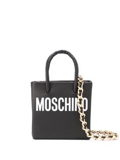 Moschino мини-сумка с логотипом