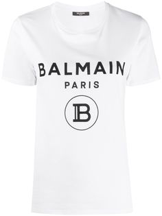 Balmain футболка с логотипом