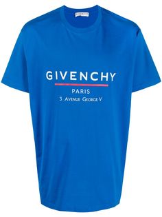 Givenchy футболка с принтом