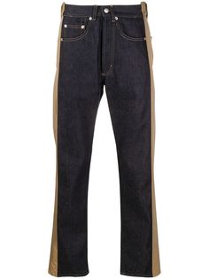 Alexander McQueen джинсы со вставками