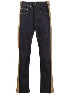 Alexander McQueen джинсы со вставками