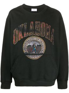 Rhude толстовка с принтом