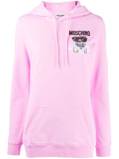 Moschino худи с принтом Teddy Bear