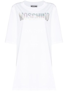 Moschino платье-футболка Couture с логотипом