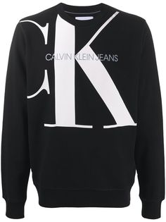 Calvin Klein Jeans толстовка с круглым вырезом и логотипом