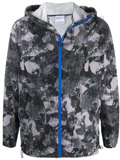 MARCELO BURLON COUNTY OF MILAN куртка с камуфляжным узором и капюшоном