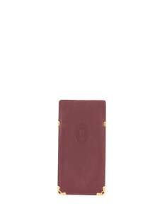 Cartier чехол с тисненым логотипом pre-owned