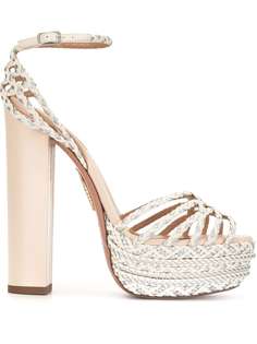 Aquazzura босоножки Cazumel на платформе