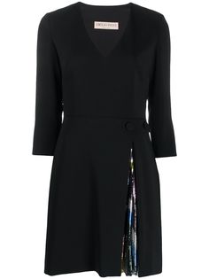 Emilio Pucci платье с пайетками и V-образным вырезом