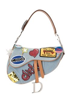 Christian Dior сумка Miss Diorella Saddle pre-owned