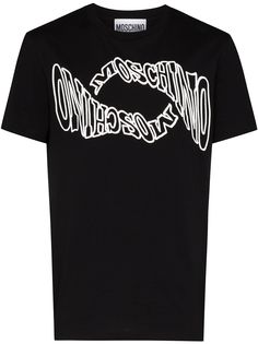Moschino футболка с логотипом