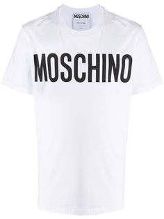 Moschino футболка с логотипом