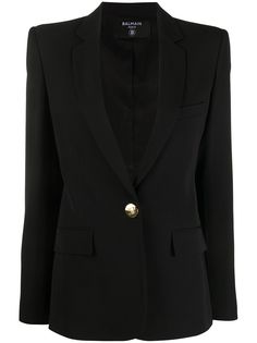 Balmain однобортный блейзер
