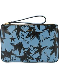 LANVIN клатч с принтом звезд