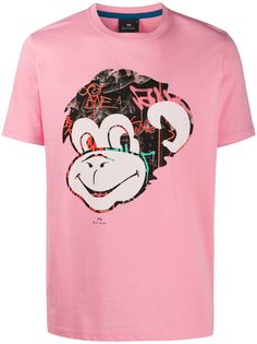 PS Paul Smith футболка Graffiti Monkey