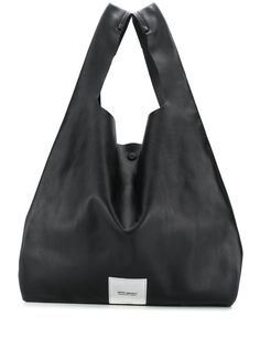 Maison Margiela сумка-шопер с контрастной отделкой