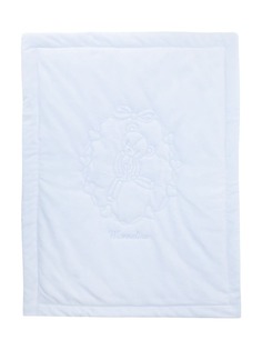 Monnalisa embroidered teddy bear blanket