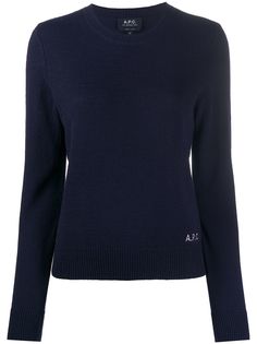 A.P.C. crew-neck jumper