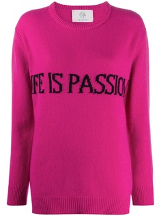 Alberta Ferretti Life Is Passion oversized jumper