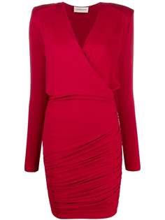 Alexandre Vauthier fitted wrap dress