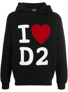 Dsquared2 худи с надписью