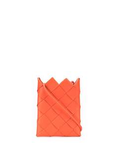 Bottega Veneta мини-сумка с плетением Intrecciato