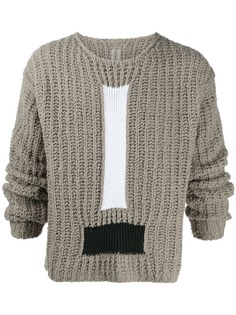 Rick Owens ribbed-knit jumper