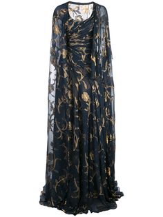Oscar de la Renta платье из филькупе