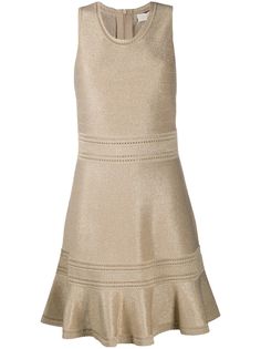 Michael Michael Kors metallic-knit dress