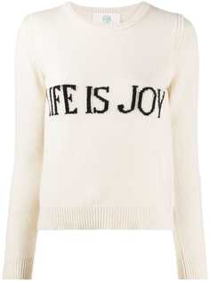 Alberta Ferretti Life Is Joy crewneck jumper